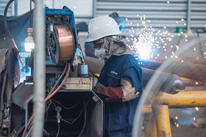 临河网架焊接车间